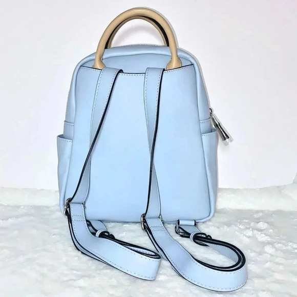 True Religion Baby Blue Mini Backpack Bag NWT - Picture 9 of 12